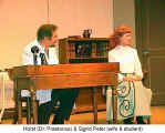 Horst [Dr. Praetorius] & Sigrid Peter [wife and student] (Deutsches Theater Toronto)