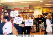 Adoring fans galore (John Travolta in Toronto)