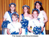 The Queen and the princesses (Steuben Parade - New York)