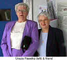 Ursula Pawelko (left) and friend  (10th anniversary of Echo Germanica)