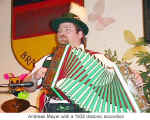 Andreas Mayer with a 1932 diatonic accordion ("Heimatabend" at the Hansa Haus)