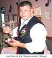 Joe Preis as the "Brgermeister" (Mayor) (Caravon at the Danube Swabian Club)