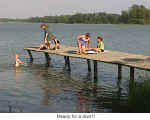 Ready for a dive? (at the Germania Park)