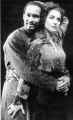 Xuan Fraser as Aaron and Diane D'Auila as Tamora in the Stradford Festival production of Titus Andronicus