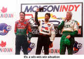 It's a win-win-win situation  [Adrian Fernandez, Michael Andretti, Paul Tracy] (Molson Indy)