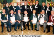 Honours for the Founding Members (40 years "Dachverband Donauschwaben")