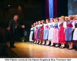 Willi Platzer conducts the Alpine Singers at the Roy Thomson Hall (Austrian National Holiday)