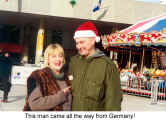 This man came all the way from Germany (Toronto Christmas Market)