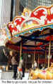 A merry-go-round not just for children (Toronto Christmas Market)