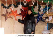 Ornaments and stars (Toronto Christmas Market)