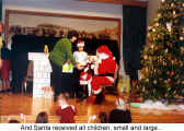 And Santa received all children, small and large... (Danube Swabian Club)