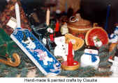 Hand-made & painted crafts  (Kitchener Christkindl Market)