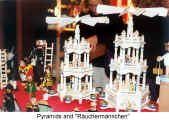 Pyramids and Smokers ["Ruchermnnchen]  (Kitchener Christkindl Market)