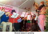 Musical season greeting (Kitchener Christkindl Market)