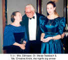 The night's big winner  (Annual Gala Ball of the Austrian Society)