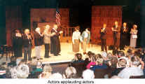 Actors applauding actors (Deutsches Theater Toronto)