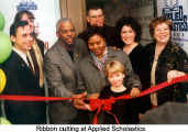 Ribbon cutting at Applied Scholastics