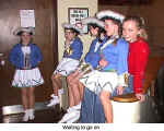 Waiting to go on (Mardi Gras: Kindermanverball)