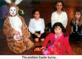 The prettiest Easter bunny (Easter egg hunt - Hansa Club, Brampton)