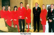 The flight crew (Austrian Airlines)