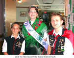 Jakob Tori, Miss Danube Kristy Hudson & Samuel Scully (Caravan at the Danube Swabian Club)