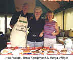 Paul Weigel, Ursel Kampmann & Marga Weigel (Photo: Herwig Wandschneider)