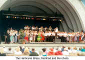 The Harmonie Brass, Manfred and the choirs  (German Canadian Showcase 2001)