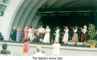 The fashion show cast (German Canadian Showcase 2001)