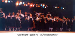 Good night - goodbye - "Auf Wiedersehen!"  (German Canadian Showcase 2001)