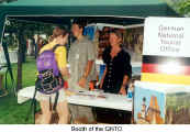 Booth of the GNTO (German Canadian Showcase 2001)