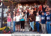 A serenade for Mike [3rd from left, front]  (German Canadian Showcase 2001)