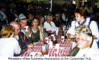 Revellers of the Business Association at the Concordia Club  (Photo: Herwig Wandschneider)