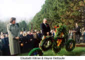 Elisabeth Witmer & Wayne Wettlaufer (Kitchener Remembrance Day)