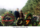 The mayors of the twin city (Kitchener Remembrance Day)