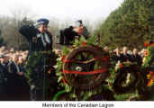 Members of the Canadian Legion (Kitchener Remembrance Day)