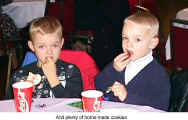 And plenty of home-made cookies  (Hansa Club Children's Christmas Party)