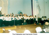 The Harmonie and Edelweiss Choirs