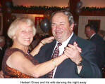 Herbert Gross and his wife dancing the night away  (Hansa Club - New Year 2001/2002)