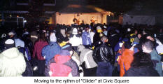 Moving to the rhythm of "Glider" at Civic Square  [Photo: Herwig Wandschneider]