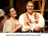 Jeannie Such as Susanna & Andrew Tees as Figaro [Photo: Opera Ontario]