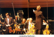 ...conducting Beethoven...