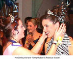 A crowning moment - Kristy Hudson and Rebecca Szauter  (Danube Swabian Club)