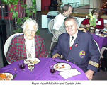 Mayor Hazel McCallion and Captain John (Toronto Wine & Cheese Show)