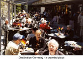 Destination Germany - a crowded place