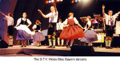 The S.T.V. Weiss-Blau Bayern dancers