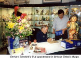 Gerhard Skrobek's final appearance in famous Ontario shops