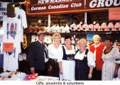 Gifts, souveniers & volunteers  (German-Canadian Club Newmarket)