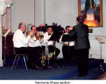Harmonie Brass section  (Alpine Choir)