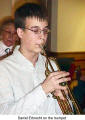 Daniel Erbrecht on the trumpet  (German-Canadian Club Hansa)