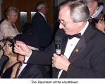 Toni Baumann at the countdown  (Danube Swabian Club)